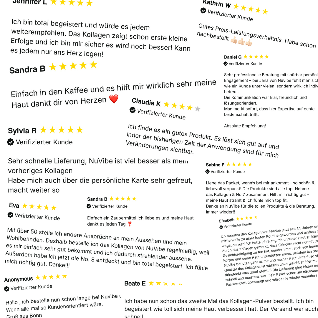 Laborgeprüfte Qualität NuVibe