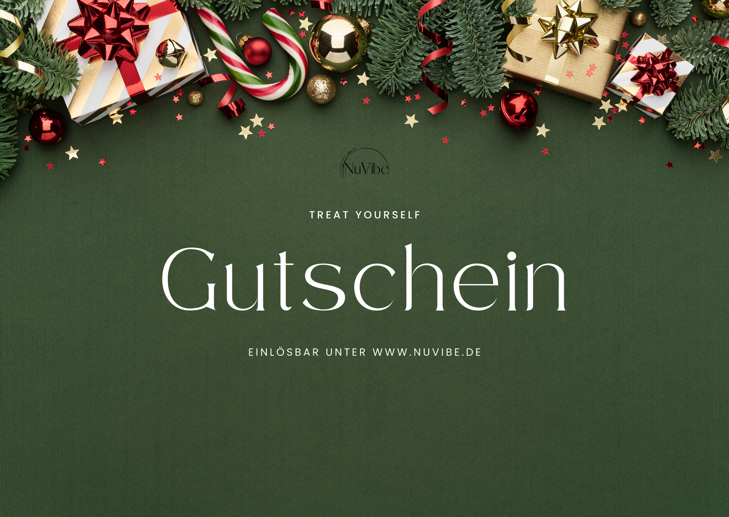 Geschenk Gutschein zu weihnachten 