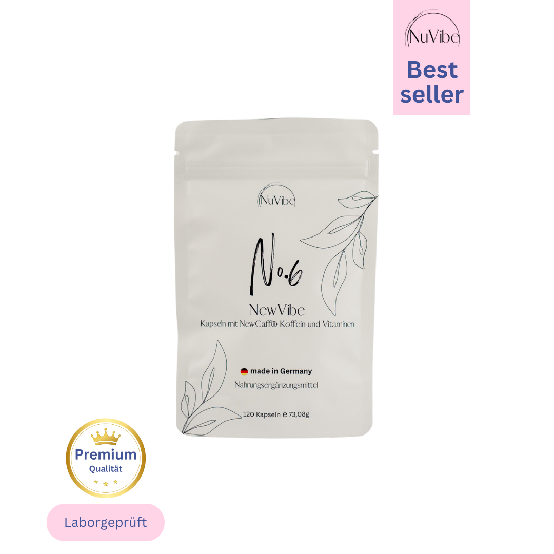 No.6 NuVibe NewCaff und Vitamine